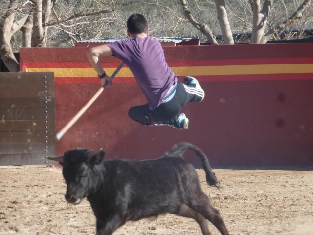  Jumping the calf 